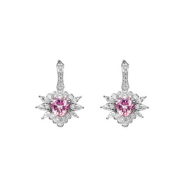 Fresco Bubbles Flamingo Pink Earrings
