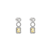 Hermosa Gemstone Earrings - Canary Yellow