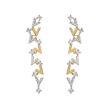 Reversed A Vivid V Series Drop Earrings
