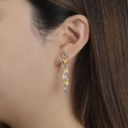 Reversed A Vivid V Series Drop Earrings