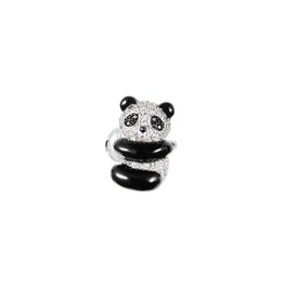 Puffy Panda Ear Cuff - Left
