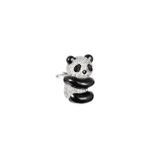 Puffy Panda Ear Cuff - Right