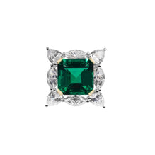 Hermosa Emerald Green Convertible Brooch