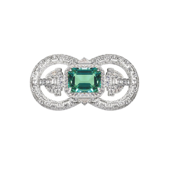 Gala Art Deco Convertible Brooch