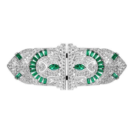 Gala Art Deco Convertible Brooch