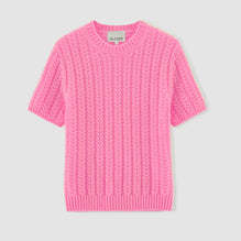 Women 520 Softest Cable Crew - Rose Pink