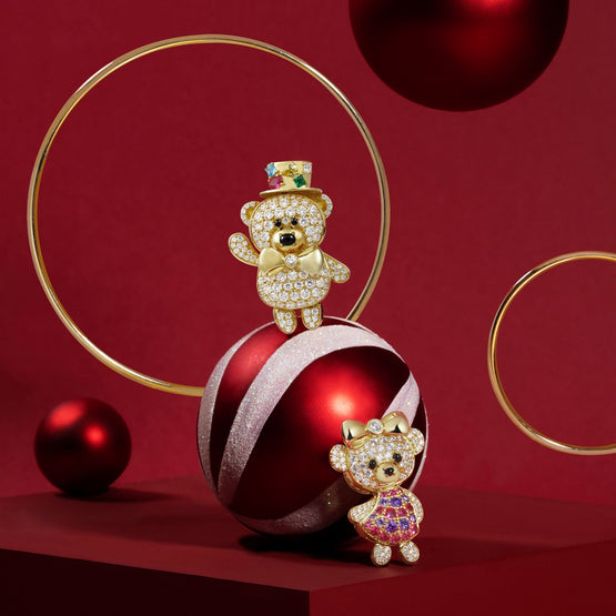 Circus Bear Brooch