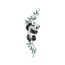 Puffy Panda Brooch - Playful Panda