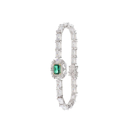 Always Mesmerizing Emerald Green Bracelet