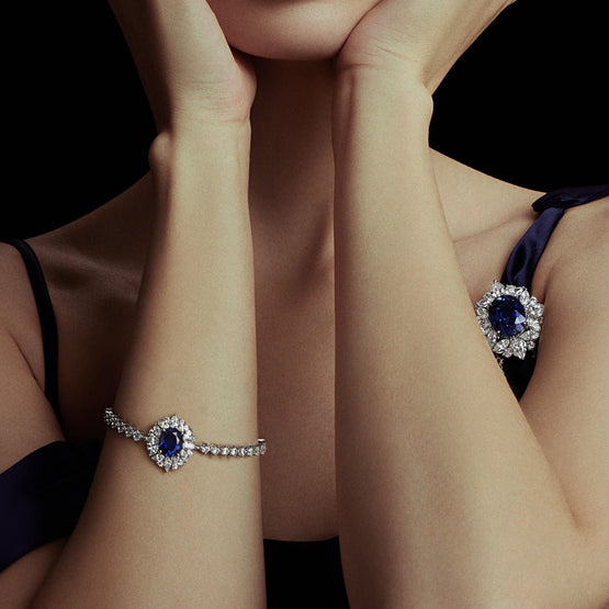 Hermosa Sapphire Royal Blue Bracelet