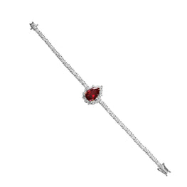 Hermosa Ruby Red Bracelet