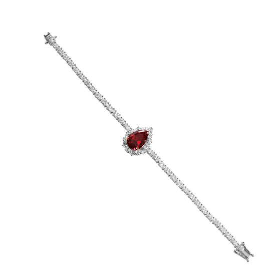 Hermosa Ruby Red Bracelet