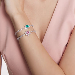 Fresco Bubbles Soapy Green Bracelet
