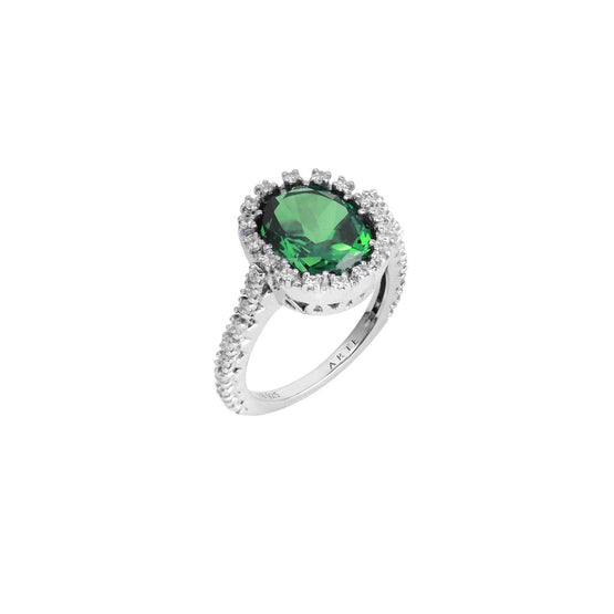 Hermosa Ring - Emerald Green