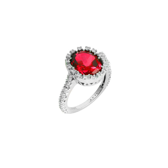 Hermosa Ring - Ruby Red