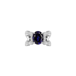 Hermosa Sapphire Blue Ring