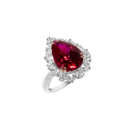 Hermosa Ruby Red Ring