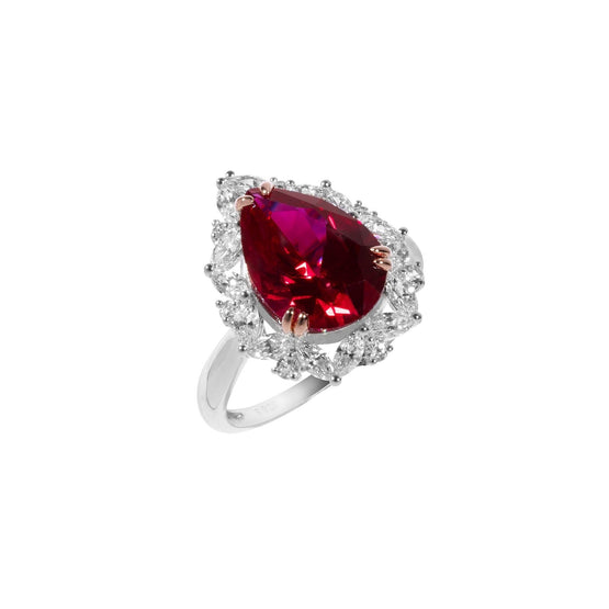 Hermosa Ruby Red Ring