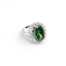 Hermosa Semi Precious Emerald Green Ring