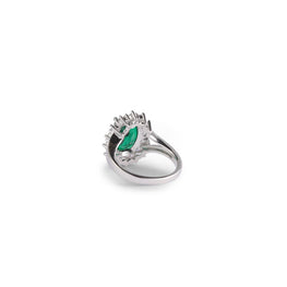 Hermosa Green Ring