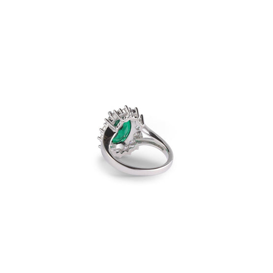 Hermosa Green Ring
