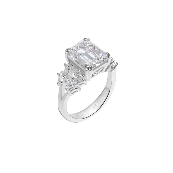Icy Solitaire Ring