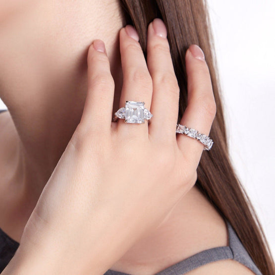 Icy Eternity Ring