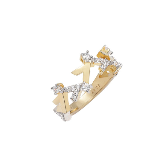 Reversed A Vivid V Series Ring