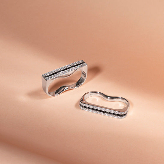 Junto Key Twin Ring