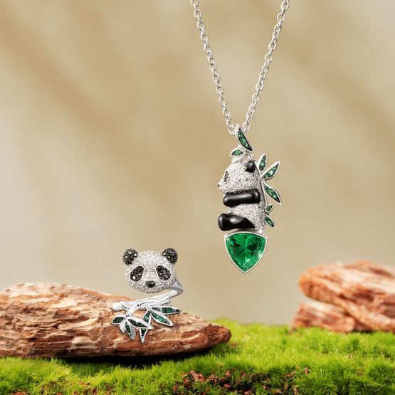 Puffy Panda Ring
