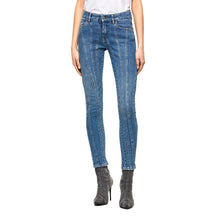 Women D-Slandy-Mm L.30 Trousers - Blue