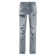 Women D-Lyla L.30 Trousers - Blue Grey