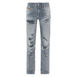 Women D-Lyla L.30 Trousers - Blue Grey