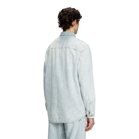 Men D-Simply Shirt - Light Blue