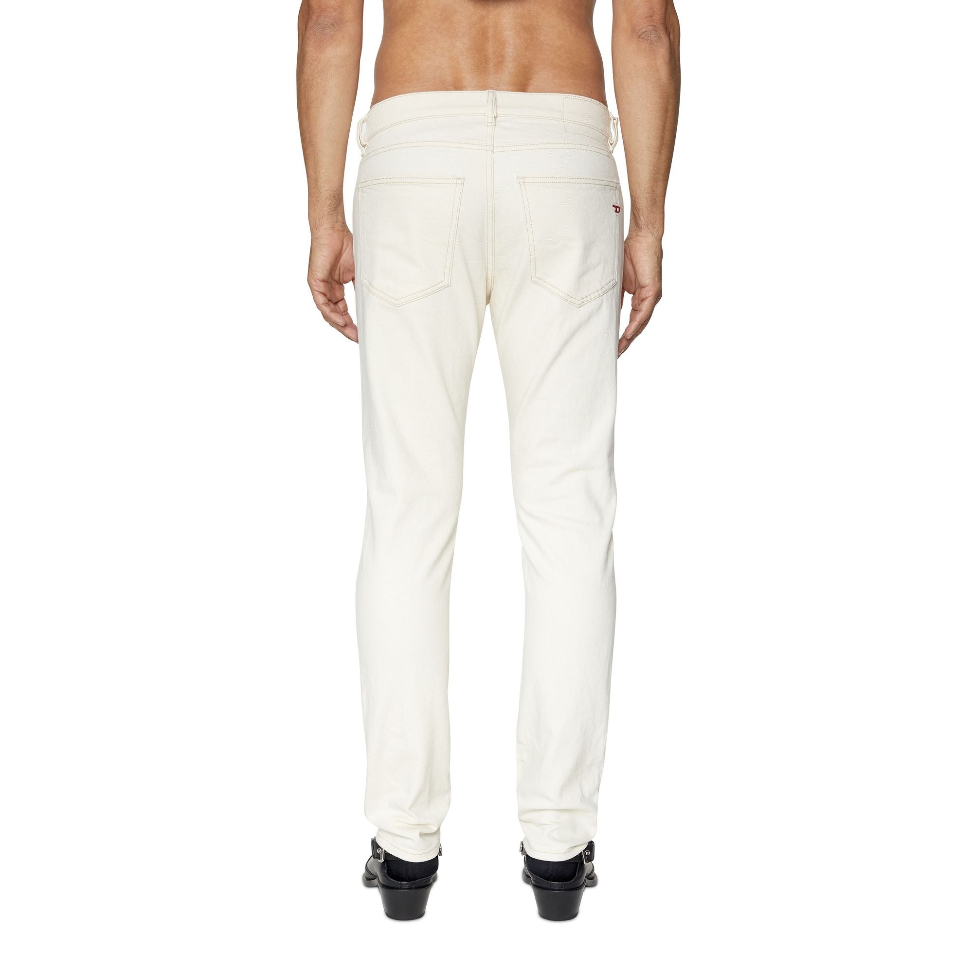 Men 2019 D-Strukt L.32 Trousers - White