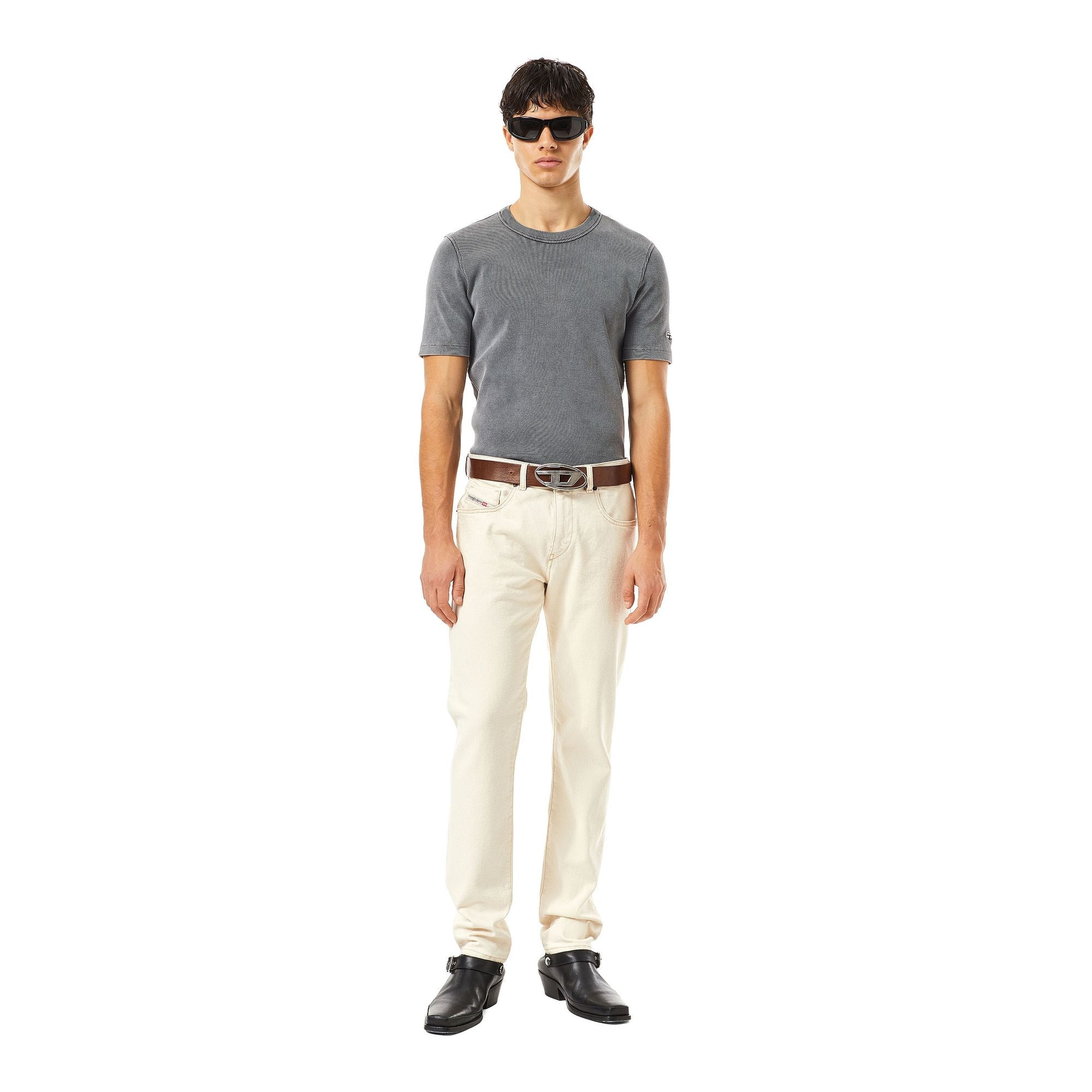Men 2019 D-Strukt L.32 Trousers - White