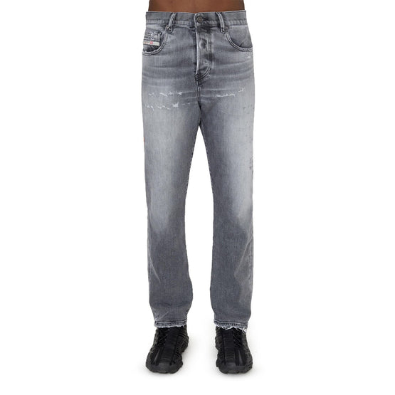 Men 2019 D-Strukt L.32 Trousers - Grey