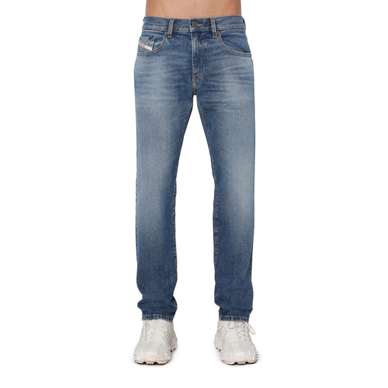 Men 2019 D-Strukt L.32 Trousers - Blue
