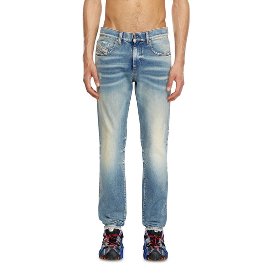 Men 2019 D-Strukt L.30 Trousers - Blue