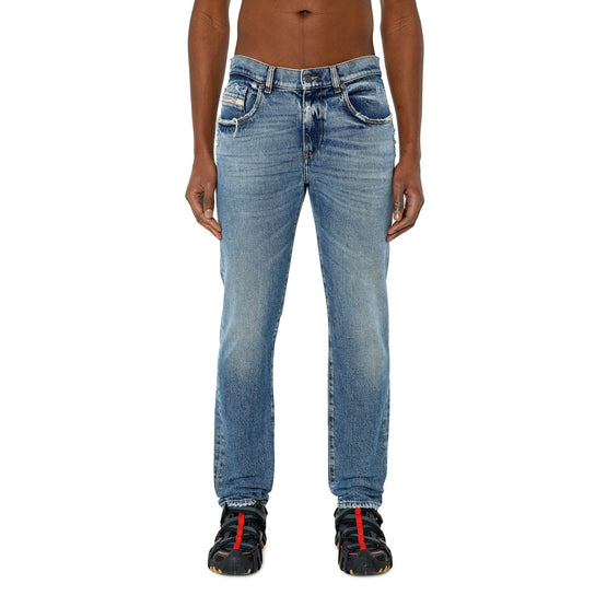 Men 2019 D-Strukt L.30 Trousers - Blue