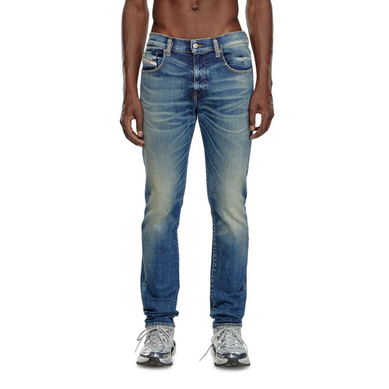 Men 2019 D-Strukt L.30 Trousers - Medium Blue