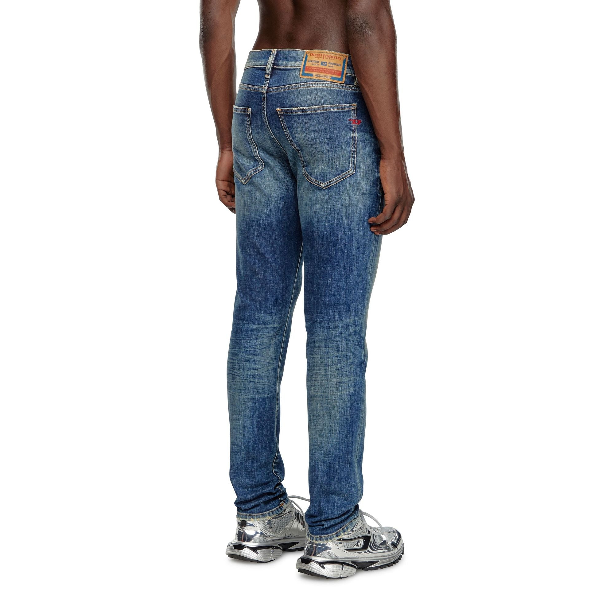 Men 2019 D-Strukt L.30 Trousers - Medium Blue