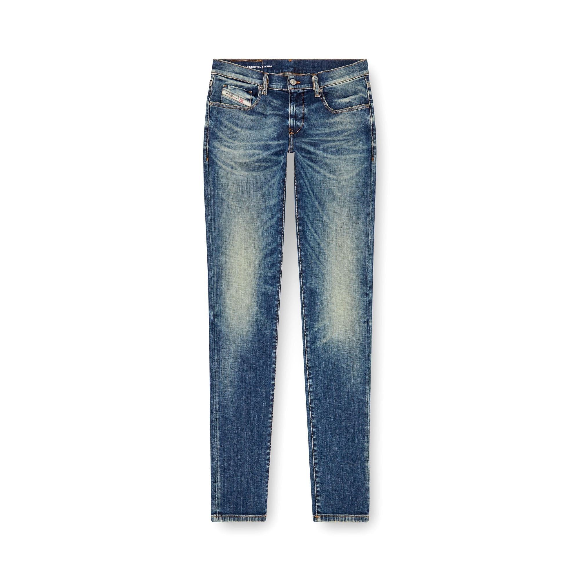 Men 2019 D-Strukt L.30 Trousers - Medium Blue