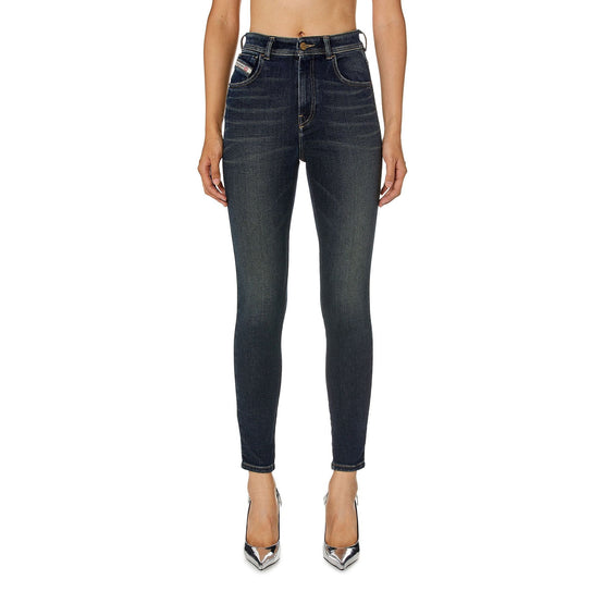 Women 1984 Slandy-High L.32 Trousers - Navy