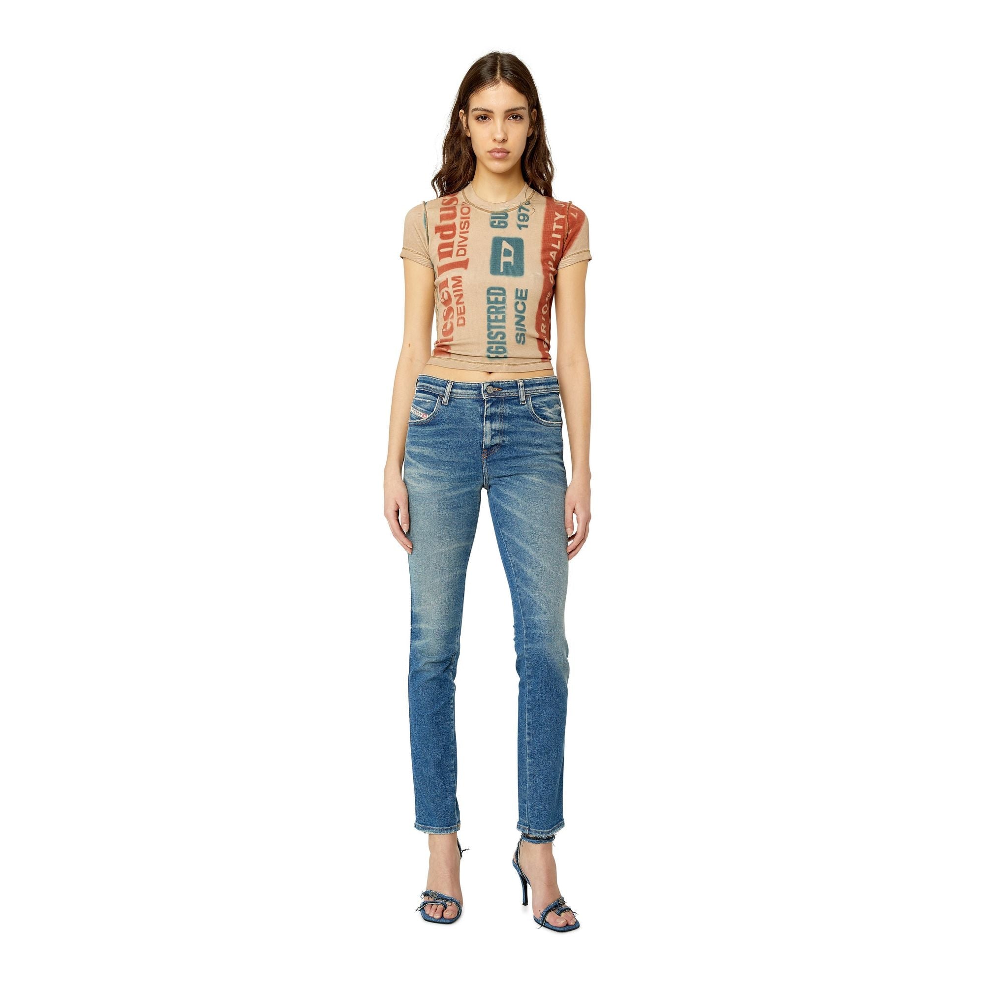 Women 2015 Babhila L.30 Trousers - Blue