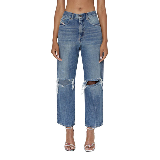 Women 2016 D-Air L.30 Trousers - Medium Blue
