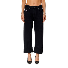 Women 1999 D-Reggy L.32 Trousers - Navy