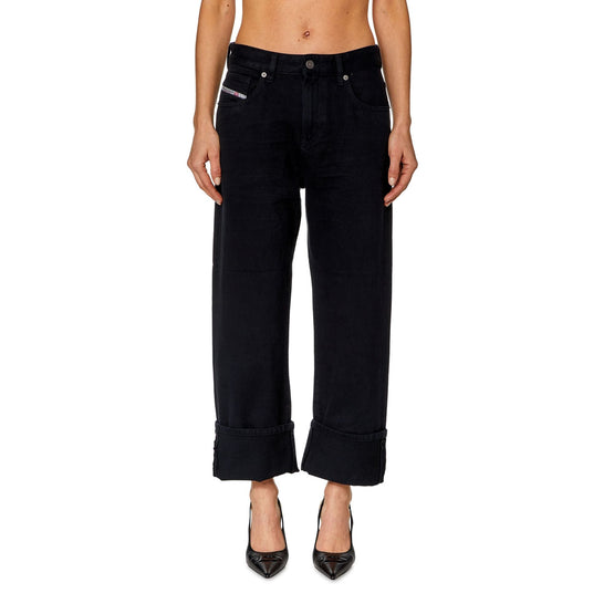 Women 1999 D-Reggy L.32 Trousers - Navy