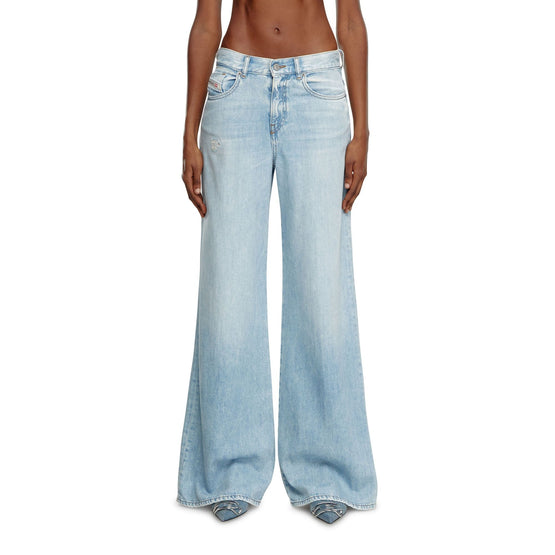Women 1978 D-Akemi L.30 Trousers - Blue