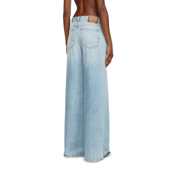 Women 1978 D-Akemi L.30 Trousers - Blue